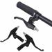 2pcs Mountain Bike Brake Levers - Aluminum Alloy Black Handles for Bicycle, Road Bike, MTB, BMX Cycling - Buy Online on GoSupps.com