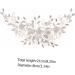 Mikinona Alloy Pearl Hair Comb Bridal Headdress Wedding Hair Comb Bridal Pearl Headwear Pearl Headpiece Headwear Decor Crystal Headdress Pearl Hair Combs Bride Hair Comb Bridal Headwear - Buy Online on GoSupps.com