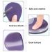 Buy Minkissy 4 Pairs Gel Forefoot Pads - Metatarsal & Heel Inserts for Women | Non-Slip Foot Cushion Protection - Buy Online on GoSupps.com