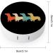 Vintage Dachshund Contact Lens Case | Portable Cute Eye Travel Kit with Mirror - Perfect for All Ages - Buy Online on GoSupps.com