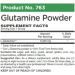 L-Glutamine 100% Pure Free Form Powder - No Other Ingredients (300 Grams) - Buy Online on GoSupps.com