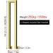 Metal Railings U-Shaped Stair Handrail Indoor Wall Mounted Squar Transitional Banister Non-Slip Metal Railing - Buy Online on GoSupps.com