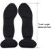 Heel Insoles - Soft Sponge Non Slip Cushions for Pain Relief | 2 in 1 Insole with High Heel Inserts - Shock Absorption | Black - Buy Online on GoSupps.com