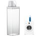 Washing Powder Storage 1900Ml Laundry Detergent Dispenser with Measuring Cup Moisture-Proof Reusable Empty Soap Detergent Box Container Laundry Detergent Storage