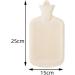 Tonone 1000ml Hot Water Bottle with Fabric Bag - Pink PVC Heat Bottle for Winter - Small & Portable - Buy Online on GoSupps.com