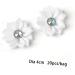 3pcs 1 20pcs Chiffon Flowers White Chiffon Flowers DIY Cloth Bloom Accessories Cloth Flowers Diamond Whitex3pcs Size 1x3pcs - Buy Online on GoSupps.com