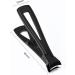 UNbit Nail Clipper Large Mouth Nail Clippers Stainless Steel Black Large Mouth Nail Clippers Large Nail Clippers Single Large Mouth Pliers(Color:Schwarz) - Buy Online on GoSupps.com