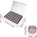 Nail Storage Box Delicate and Durable Rose Gold and Silver Color Protable Tocarry Nail Tip Box 35 Slots for Home Travel for Beloved Little(A set of 35 grids in rose gold + silver outer box) - Buy Online on GoSupps.com