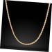 COLLBATH Necklace for Men Stainless Steel Chain Necklace Men's Jewelry Silver Chain Miss - Buy Online on GoSupps.com