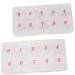 Healeved 2 Box French Style Nail Coffin Fake Nails Acrylic Nails Full Cover Fake Finger Nails Tip Press on Fake Nails Artificial Nails Coffin Fake Toe Nails Manicure Accessories Boxed White - Buy Online on GoSupps.com