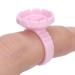 100pcs Disposable Eyelash Glue Ring Cup - Perfect for Volume Fan Extensions | Professional Lashing Supplies Kit - Pink - Buy Online on GoSupps.com