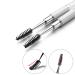 SKYPIA Eyelashes Comb Curlers Mascara & Eyebrow Brush with Cap - WHITE | Travel Makeup Wands - Buy Online on GoSupps.com