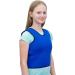 Sensory Vest Weighted Vest Low-Pressure Comfort for Kids Teens Autism Hyperactivity Mood Processing Disorder Blue - Buy Online on GoSupps.com