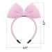 Big Bow Halloween Hair Hoop - Pink Style | Handmade Bow Headband for Women | Party & Cosplay Costume Headwear - Buy Online on GoSupps.com