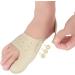 2pcs Shoe Mat Sleeves for Valgus Big Toe Splint - Day & Night Care for Hallux Men Women, Beige - Breathable Bunion Protector & Toe Separators - Buy Online on GoSupps.com