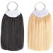RemeeHi Hair Swatches for Testing Color Hair Color Sample Rings with White Buckles Real Human Hair for Salon Hairdressing 30 strands/set Platinum Gold 9  - Buy Online on GoSupps.com