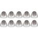 10 Pack Hearing Aid Domes - Soft Open Coupling Replacement Earplugs for Seniors & Hearing Disabilities | Shields for Ultimate Comfort - Buy Online on GoSupps.com
