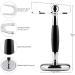 Lefeda Simply Men's Shaving Brush Set - Pure Silver Spitz Dach Hair & Stainless Steel Resin Handle - Perfect Gift for Grooming - 9.5x16cm - Buy Online on GoSupps.com