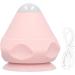 Electric Massage Ball - Wall-Mounted Heated Vibration Device for Back Neck & Shoulders (Pink) | International Shipping Available - Buy Online on GoSupps.com