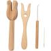 Lucet Knitting Fork and Needle Kit - Durable Cordmaking Set for Rug Making, Darning, Crocheting - Portable and Versatile Hobby Tool - Buy Online on GoSupps.com