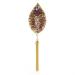 Pin Jewelry Gifts for Women Ladies Elegant Tassel Crystal Leaf Brooch Wedding Party Brooch Leaf Shaped Brooch Ladies Fashion Accessories Brooches & Pins