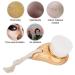 Portable Wooden Handle Facial Cleaning Brush - Manual Pore Cleaner & Massager for Deep Cleansing and Peeling - Buy Online on GoSupps.com