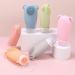 sunree Silicone Empty Container with Cleansing Brush for Shampoo and Lotion C gray - Buy Online on GoSupps.com