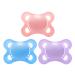 LittleForBig Large Shield Pacifier Generation-3 Adult Size 3 Paci Pack- Pink/Purple/Blue