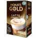 Mokate Gold Premium Latte Classic Flavour with skimmed milk Powder 2x boxes 10x sachets - Buy Online on GoSupps.com