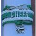 Cheer Bracelet - Infinity Charm Cheerleading Jewelry for Team Green/White - Buy Online on GoSupps.com