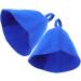 Yardwe 2-Piece Wool Felt Sauna Hat Set for Men & Women - Blue Water-Absorbing Shower Cap for Hair Protection - Buy Online on GoSupps.com