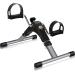 TABEKE Pedal Exerciser, Under Desk Bike Stationary Pedal Exerciser for Arm and Leg Workout, Portable Folding Sitting Desk Cycle Pedal Exerciser Pro