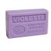 Savon de Marseille - Nourishing French Soap Made With Pure Organic Olive Oil and Shea Butter - Violet Fragrance - 125 Gram Bar