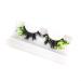 Colored Eyelashes 5D False Eyelashes with Glitter Fake Mink Eyelashes Wispies Fluffy Colored Eyelashes Dramatic Strip Eyelashes for Christmas Cosplay Costumes Fake Eyelashes Type 7