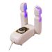 TEmkin Electric Shoe Heat Dryer Folding Retractable Purple Light Shoe Warmer Shoe Boot Dryer Footwear Dryers Machine Sweaty Shoes Eliminate Bad Odor Quick Drying For Shoes-Purple light Adjustable