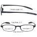 Buy Glare Reduction Blue Light Blocking Reading Glasses - 2 Pack (1 Black & 1 Brown) - Flexible Lightweight Portable - Enhance Your Comfort & Eye Health - Buy Online on GoSupps.com