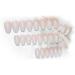 24pcs Coffin False Nails Medium Stick on Nude Press on Removable Glue-on Fake Nails - Nail Art Accessories - Buy Online on GoSupps.com