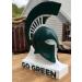 College Bronze Michigan State Spartans Office Desk Table Mini Helmet Accessories for Home Decor - Buy Online on GoSupps.com