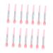 MAGICLULU Lip Plumper Lip Gloss 2 Sets Lip Gloss Brush Silicone Lipstick Brush Mini Lipsticks Lip Plumper Tools Silicone Applicator Brush Beauty Supply Beauty Products Silica Gel Pink Miss