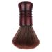 1STK make-up brush made of solid wood with soft bristle hairdresser shaving brush make-up brush mixed dust brush for the face powder mineral brush travel neck powder wool