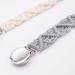 Vintage Crochet Pacifier Clip | Cotton Tassel Baby Teething Toy | Newborn Pacifier Chain - Buy Online on GoSupps.com