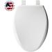 Mayfair 1887SLOW-000 Affinity Slow Close Elongated Toilet Seat - Never Loosen, Perfect Fit, Long Lasting Solid Plastic, White - Buy Online on GoSupps.com
