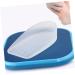NOLITOY Height Increasing Insoles - Silicone Heel Cups & Metatarsal Pads for Plantar Support - Comfortable White Pads for Heel Lift and Height Enhancement - Buy Online on GoSupps.com