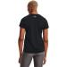 Under Armour Women's Tech V-Neck Short-Sleeve T-Shirt - Black/Metallic Silver Medium - Buy Online on GoSupps.com