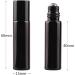 Zeoabsy 12-Pack 5ml Black UV-Coated Essential Oil Roller Bottles - Glass Perfume Bottles with Stainless Steel Balls Travel Set with Funnels & Opener for Aromatherapy - Buy Online on GoSupps.com