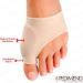 Pedimend Big Foot Display Protection Film & Pain Relief: 2 Pair Gel Toe Spreader & Inflamed Ball of Foot Support Sleeve - Buy Online on GoSupps.com