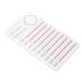 Eyelash Extensions Tray Plastic Eye Lash Stand Pallet Holder Eyelashes Black Mink False Lashes Mink Lashes Extensions Salon Use(02#)