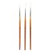 3 Piece Nail Art Drawing Line Brush Tool Set Beginner Entry Nail Tool For Marbling Tools Smooth And Good Operation