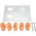 Buy Silicone Waterproof Ear Model for ENT Hospitals - Soft & Tenacious with Support Columns | International Shipping Available - Buy Online on GoSupps.com