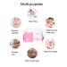 Facial Cleansing Cloths - 100pcs Disposable Makeup Cotton Pads for Women & Girls | Soft Face Wash Towels - Buy Online on GoSupps.com